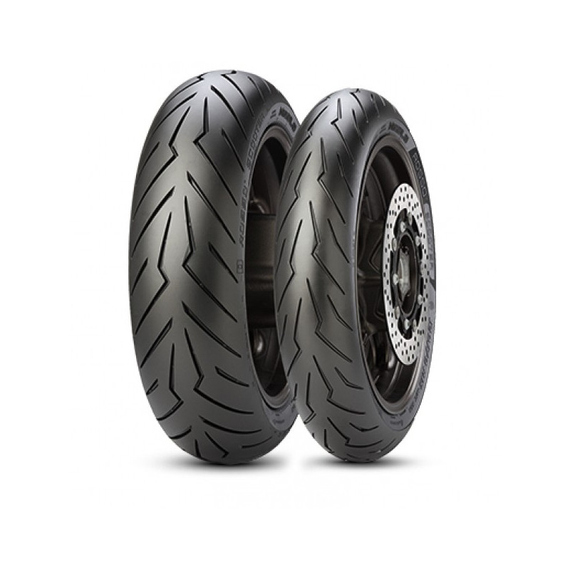 Immagine rappresentativa della gomma PIRELLI  PIRELLI DIABLO ROSSO SCOOTER 100/80 R14 54S