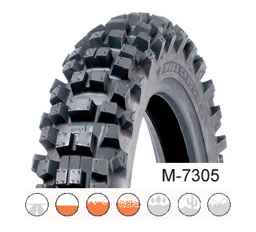 Immagine rappresentativa della gomma MAXXIS MAXXIS M-7305 TT 110/90 R19 62M