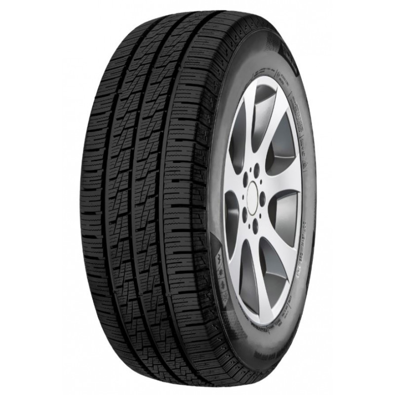 Immagine rappresentativa della gomma MINERVA MINERVA ALL SEASON VAN MASTER 215/75 R16C 113/111S C B B 72dB