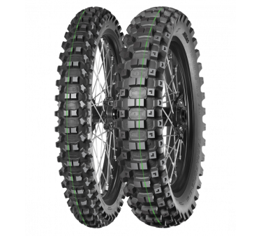 Immagine rappresentativa della gomma MITAS MITAS M  TT  R  SUPER LIGHT (MH TERRAIN)  (zielony pasek) 120/90 R18 65M