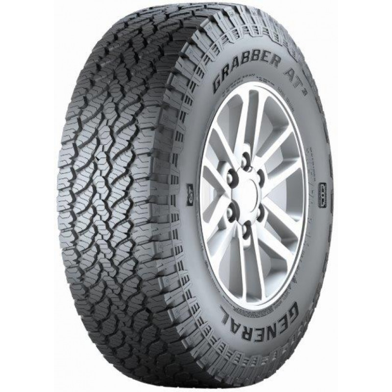 Immagine rappresentativa della gomma GENERAL GENERAL Grabber AT3 205/70 R15 96T E D B 72dB