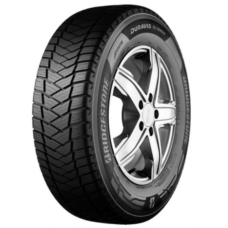 Immagine rappresentativa della gomma BRIDGESTONE BRIDGESTONE DURAVIS A/S 195/70 R15C 104/102R C A A 72dB