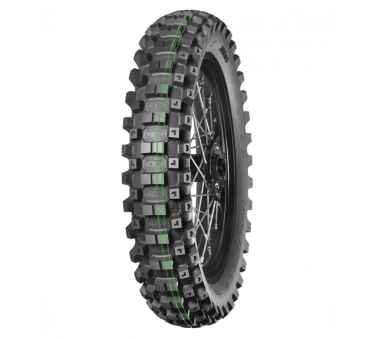 Immagine rappresentativa della gomma MITAS MITAS TERRA FORCE-EX MH SUPER SOFT (PODWÓJNY ZIELONY PASEK) Rear TT 120/90 R18 65M