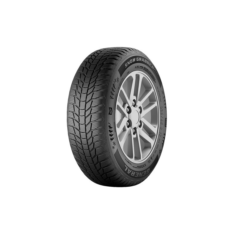 Immagine rappresentativa della gomma GENERAL GENERAL SNOWGRAB+ 205/70 R15 96T D C B 72dB