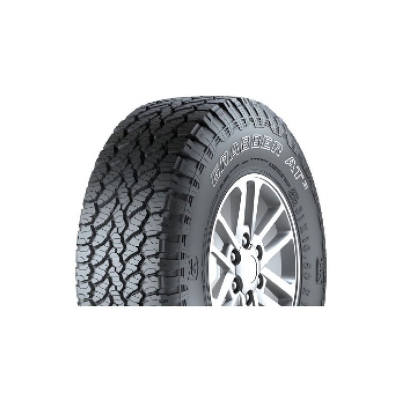 Immagine rappresentativa della gomma GENERAL GENERAL GRABBER A/T3 205/80 R16 110S E B B 75dB