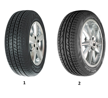 Immagine rappresentativa della gomma COOPER COOPER Weather Master SA 2+ 235/45 R17 97V E B C 70dB