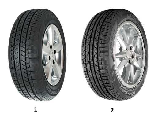 Immagine rappresentativa della gomma COOPER COOPER Weather Master SA 2+ 235/45 R17 97V E B C 70dB